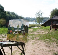 Sākas glezniecības plenērs “Laisma”