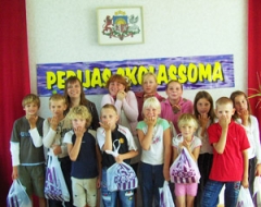 Pepija dodas pie bērniem