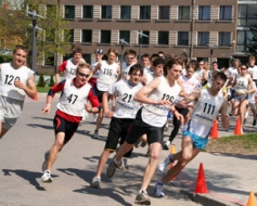 4. maija saulainais skrējiens