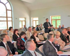 Sanāksme par pašvaldību reformu