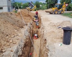 Turpinās ūdenssaimniecības projekta īstenošana