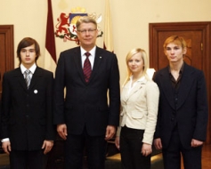Diena Rīgas pilī kopā ar prezidentu