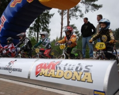 BMX sports “ierullē” Madonā