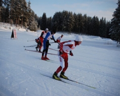 2010. gads iesākas ar baltu sniegu, salu un slēpošanu