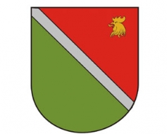 Apstiprina novada ģerboni