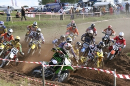 Aizvadīts LČ posms motokrosā