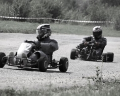 Retro kartingu sacensības Madonā