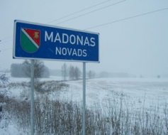 Norāda uz Madonas novadu