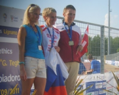 Ar sauli un medaļām no Itālijas