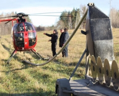 Tīra elektrolīniju trases, iegulda kabeļus
