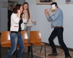 Viesojas Igaunijas mediju pulciņa dalībnieki