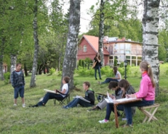 Madonas mākslas skolas plenērs