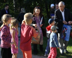 Grašos ciemojas japāņu viesi