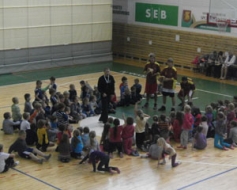 Madonas BJSS akcija “Basketbols aicina”