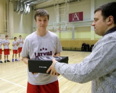 Zigmārs spēlē Latvijas U-16 izlasē