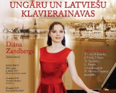 Pianistes Diānas Zandbergas uznāciens