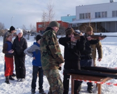 Notiek jaunsargu nodarbības