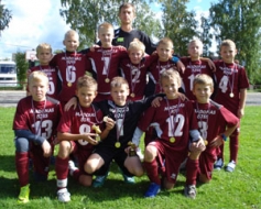 U-10 grupā uzvar Madonas BJSS futbolisti
