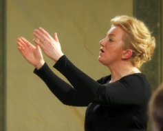 Aira Birziņa strādā ar mūsu koriem