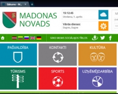 Pašvaldībai jauna mājas lapa