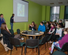 Ļaudonā viesojās skolēni no Norvēģijas