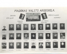 Arodskola Madonā. Ko zinām par audzēkņiem?