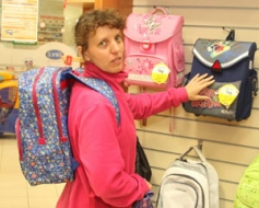 Skolas soma – viens no faktoriem bērna stājai