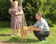 Frau Čita saimnieko jaunajās mājās