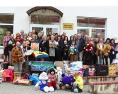 Rotarieši apdāvina Mārcienas pamatskolu