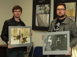 Tēva un dēla fotogrāfiju izstāde