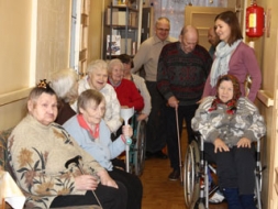 Pansionātā pamazām ienāk svētku izjūta