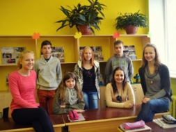 Sadarbība ar skolēniem no Viskonsinas štata ASV