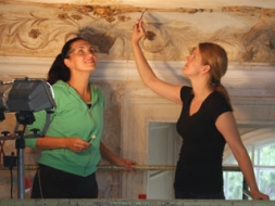 Cesvaines pilī atkal strādā restauratori