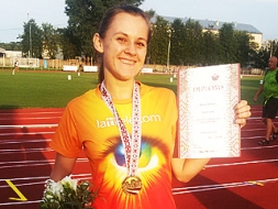 Maritai Kiļupai – sudrabs 1500 m distancē