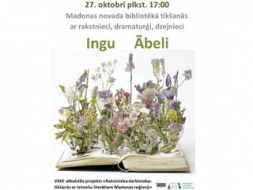 Aicinām ielūkoties Ingas Ābeles darbistabā