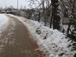 Iebildumi pret mehanizētu sniega tīrīšanu