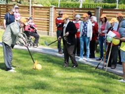 Senioru sporta spēles Mārcienas pansionātā