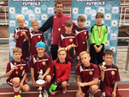 “Lubānas/Madonas BJSS” futbolisti izcīna zeltu