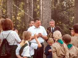 Noslēgusies skautu un gaidu nometne