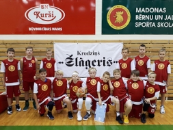 U-12 basketbolisti Jaunatnes līgas 2. kārtā