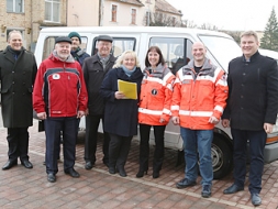 Dāvinājumā saņem transportlīdzekli