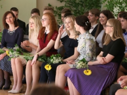 Zvana svētki apvienotajā vidusskolā