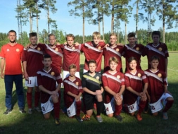 Madonas BJSS U-15 komanda uzvar līderus