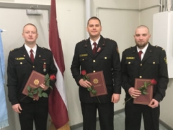 VUGD darbinieki saņem apbalvojumus