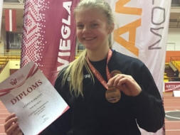 Medaļas Latvijas čempionātā daudzcīņās telpās