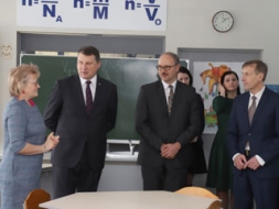 Valsts prezidents viesojas Cesvainē
