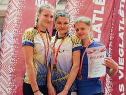 Vieglatlētiem panākumi Latvijas U16 čempionātā