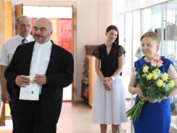 Izstādes atklāšanā apliecina kristīgas vērtības