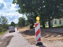 Tiek veikti ceļa remontdarbi