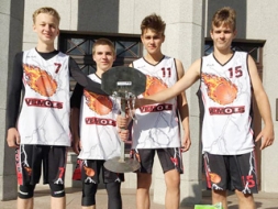 Sekmīgi spēlē “Ghetto Basket “
